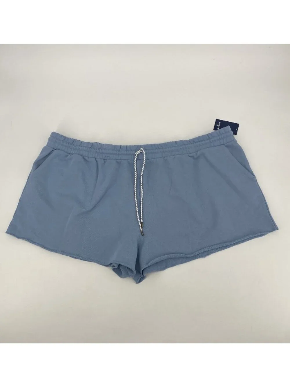 Parke x Target Plus Size 3X Light Blue Mid-Rise Pull-On Sweat Shorts NEW